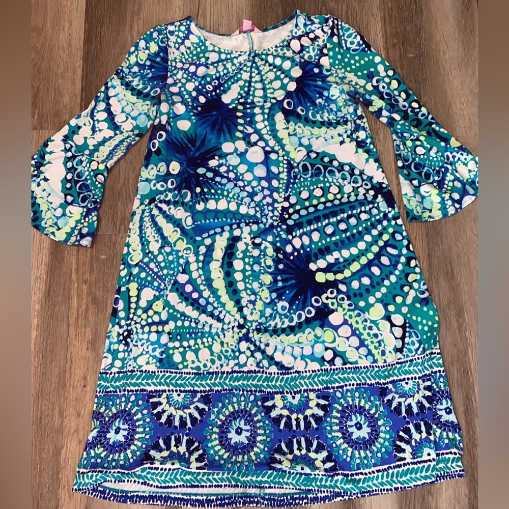 Lilly Pulitzer Bell Sleev Dress XS